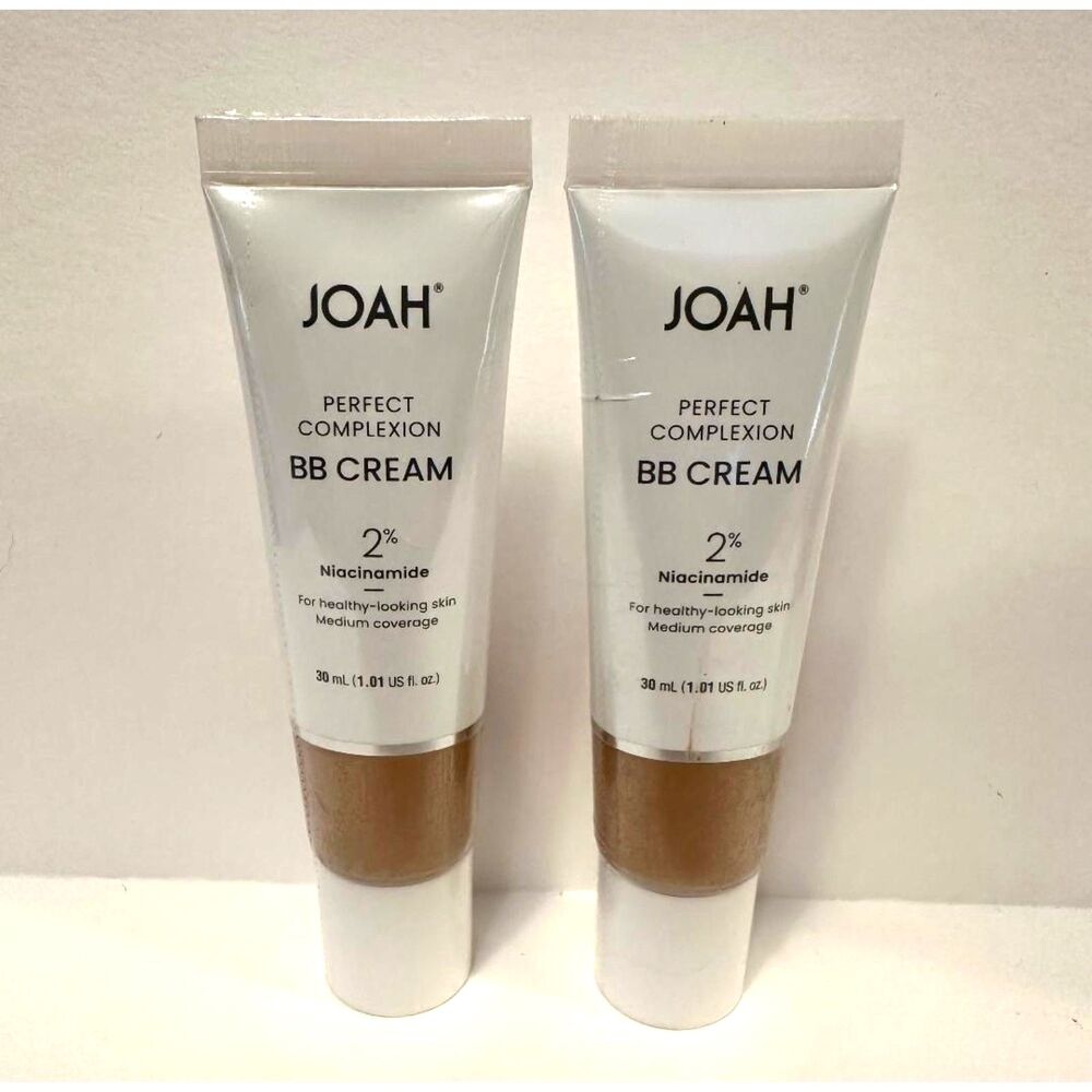 2x JOAH Perfect Complexion BB Cream #JBB300 Tan W/Neutral Undertones New Sealed